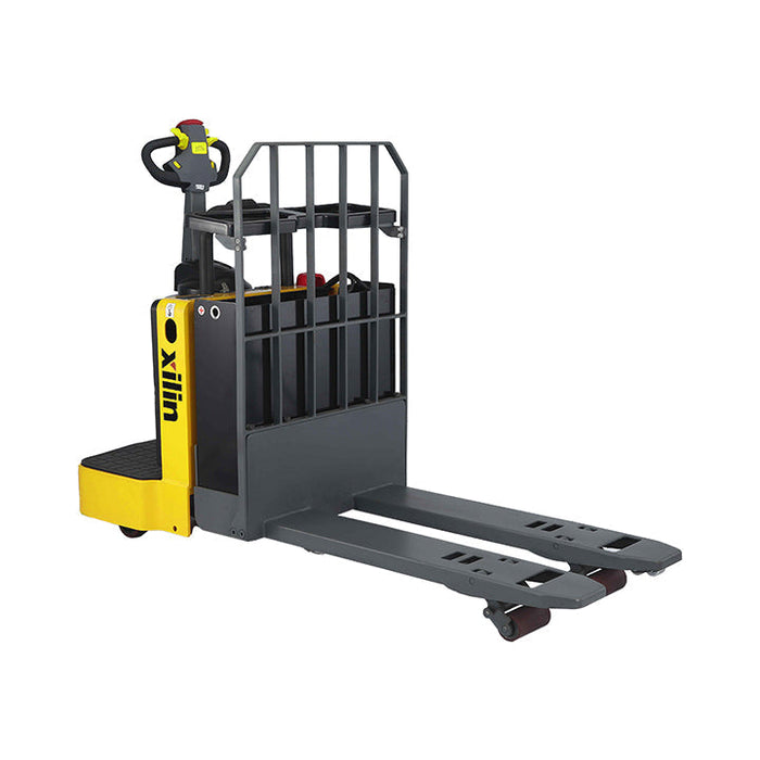 Xilin CBD30T electric pallet jack control handle close-up