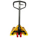 Xilin BF-III-3 manual pallet jack control handle close-up
