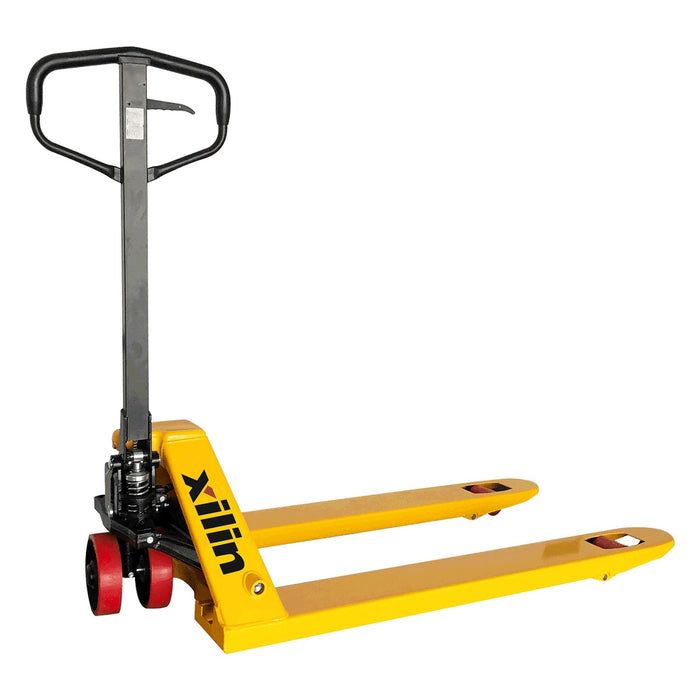 Xilin BF-III-3 manual pallet jack in warehouse use