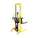 Xilin SDJA500 manual pallet stacker side angle view