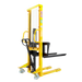 Xilin SDJA1000-I manual pallet stacker side angle view