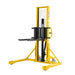 Xilin SDJAS500 1,100 lb manual pallet stacker front view