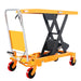 Xilin SP800 1,760 lb hydraulic lift table front view