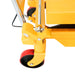 Xilin SP800 hydraulic lift table control handle close-up