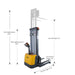 Xilin CTD15R-EN-118 full electric stacker dimensions and capacity diagram