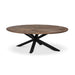 Park Hill Nolan Crossed Leg Oval Dining Table EFT26157
