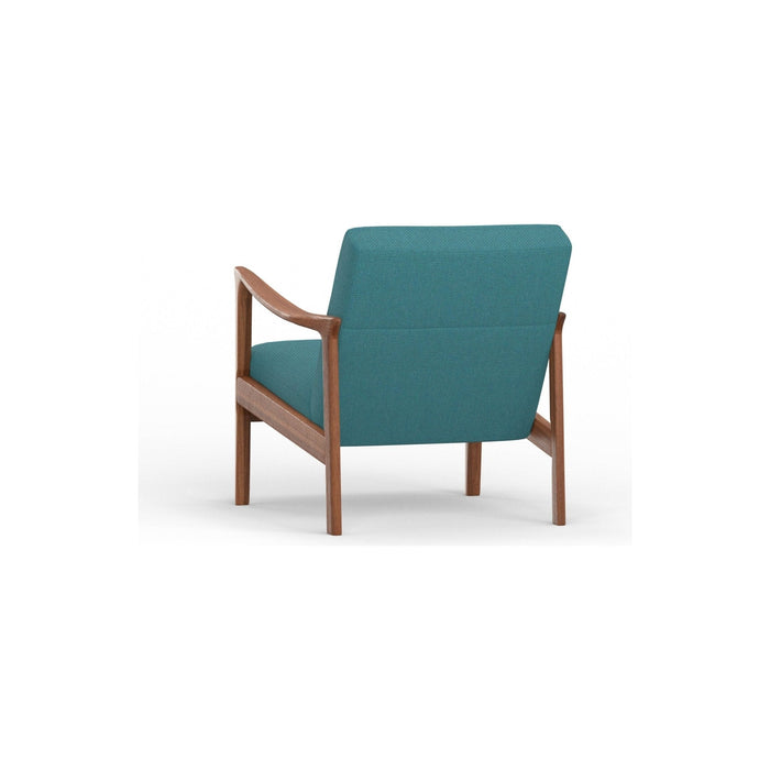 Alpine Furniture Zephyr Lounge Chair (Turquoise)