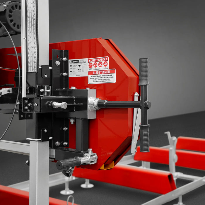 36" MAX Portable Sawmill,  25HP 750cc ZONSEN V-Twin Engine,  35" Board — view 7