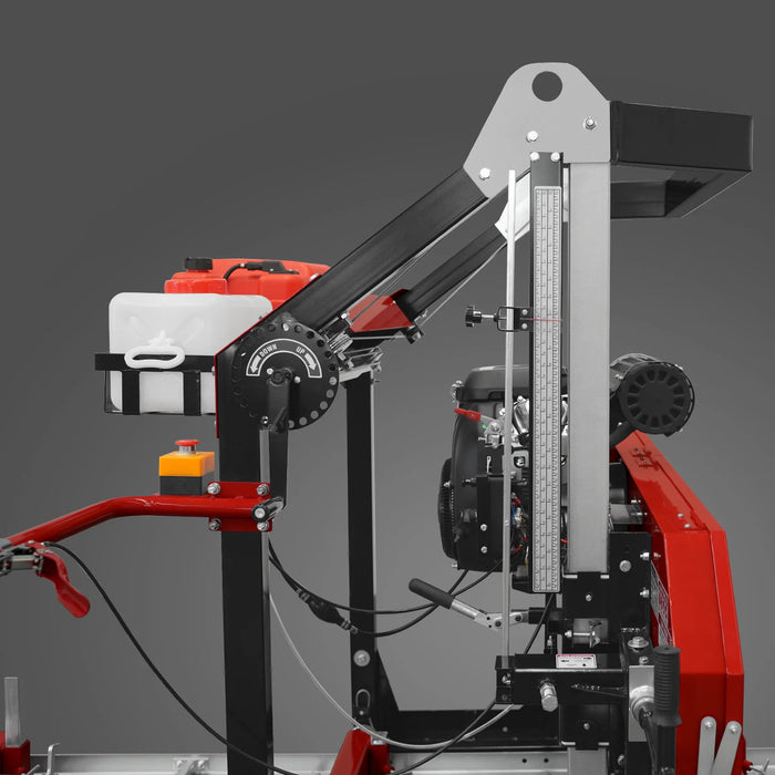 MechMaxx 36" MAX Portable Sawmill,  750cc 25HP ZONSEN V-Twin Engine,  36" Board Width,  20' Track Length,  ( 10 x Blades Included ) SM36MAX