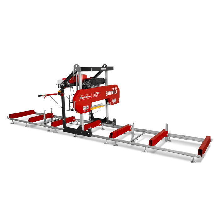 36" MAX Portable Sawmill,  25HP 750cc ZONSEN V-Twin Engine,  35" Board — view 20
