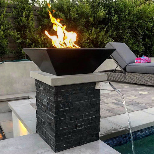 The Outdoor Plus Maya Fire Bowl – GFRC Concrete The Outdoor Plus