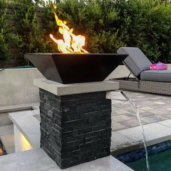 The Outdoor Plus Maya Fire Bowl – GFRC Concrete The Outdoor Plus
