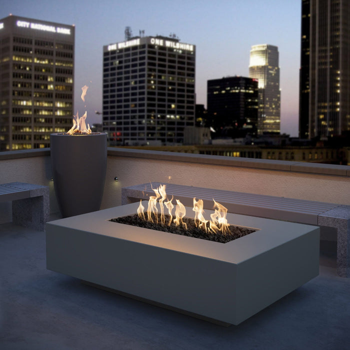 The Outdoor Plus Cabo Linear Fire Pit | GFRC Concrete The Outdoor Plus