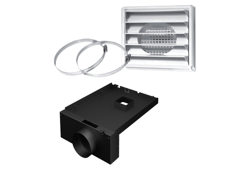 Drolet 5"Ø Fresh Air Intake Kit for Wood Stove On Legs - AC01211 Drolet
