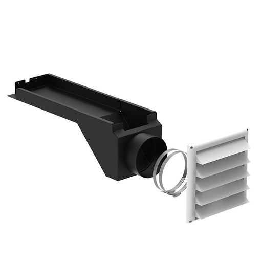 Drolet 5"Ø Fresh Air Intake Kit For Wood Stove on Legs - AC01421 Drolet