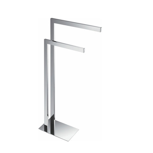KubeBath Aqua Piazza Free Standing Towel Rack KubeBath