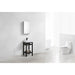 KubeBath Cisco Stainless Steel Console with Acrylic Sink KubeBath