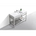 KubeBath Cisco Stainless Steel Console with Acrylic Sink KubeBath