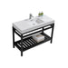 KubeBath Cisco Stainless Steel Console with Acrylic Sink KubeBath