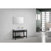 KubeBath Cisco Stainless Steel Console with Acrylic Sink KubeBath