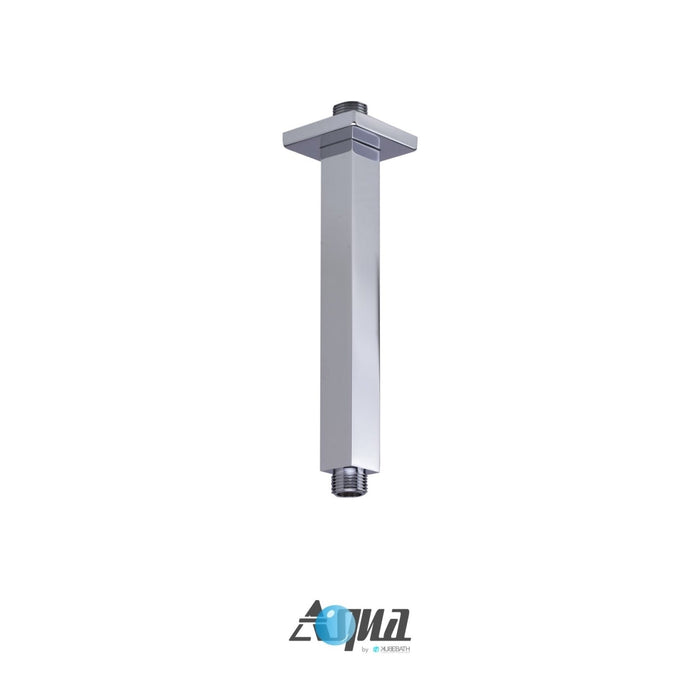 KubeBath Aqua Piazza Shower Set with Ceiling Mount Square Rain Shower and Tub Filler KubeBath