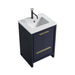KubeBath Dolce Modern Bathroom Vanity with White Quartz Counter-Top KubeBath