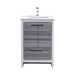 KubeBath Dolce Modern Bathroom Vanity with White Quartz Counter-Top KubeBath