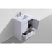 KubeBath Dolce Modern Bathroom Vanity with White Quartz Counter-Top KubeBath