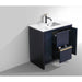 KubeBath Dolce Modern Bathroom Vanity with White Quartz Counter-Top KubeBath