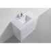 KubeBath Dolce Modern Bathroom Vanity with White Quartz Counter-Top KubeBath
