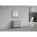 KubeBath Dolce Modern Bathroom Vanity with White Quartz Counter-Top KubeBath