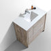 KubeBath Dolce Modern Bathroom Vanity with White Quartz Counter-Top KubeBath