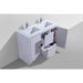 KubeBath Dolce 48" Modern Bathroom Vanity with White Quartz Counter-Top KubeBath