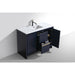 KubeBath Dolce 48" Modern Bathroom Vanity with White Quartz Counter-Top KubeBath