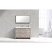 KubeBath Dolce 48" Modern Bathroom Vanity with White Quartz Counter-Top KubeBath