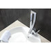 KubeBath Aqua Elegance Chrome Single Lever Wide Spread Faucet KubeBath