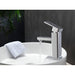KubeBath Aqua Soho Chrome Single Hole Mount Bathroom Vanity Faucet KubeBath