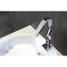 KubeBath Aqua Riccio Chrome Single Lever Faucet KubeBath