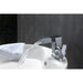 KubeBath Aqua Fontana Chrome Single Lever Waterfall Faucet KubeBath