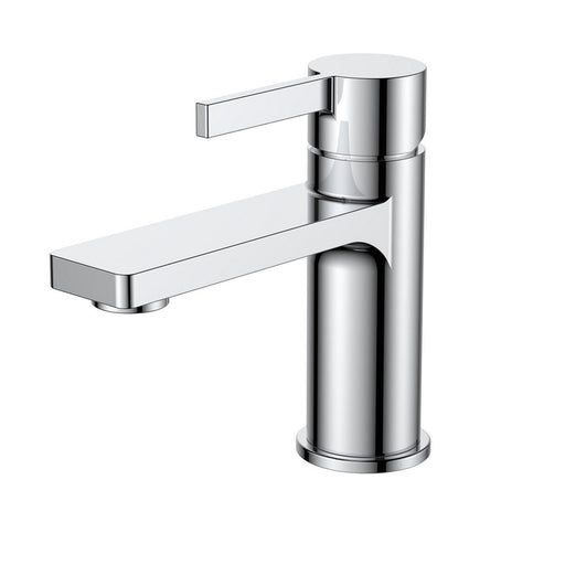 KubeBath Aqua Sotto Chrome Single Lever Bathroom Vanity Faucet KubeBath