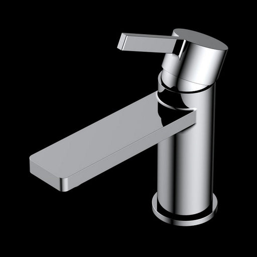 KubeBath Aqua Sotto Chrome Single Lever Bathroom Vanity Faucet KubeBath