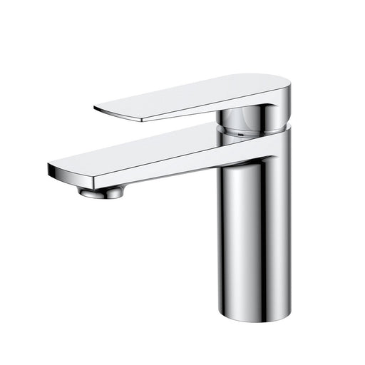KubeBath Aqua Letti Chrome Single Lever Bathroom Vanity Faucet KubeBath