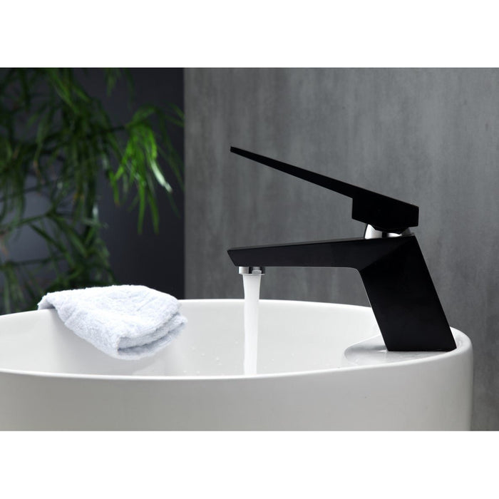 KubeBath Aqua Siza Single Lever Modern Bathroom Vanity Faucet KubeBath