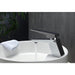 KubeBath Aqua Siza Single Lever Modern Bathroom Vanity Faucet KubeBath