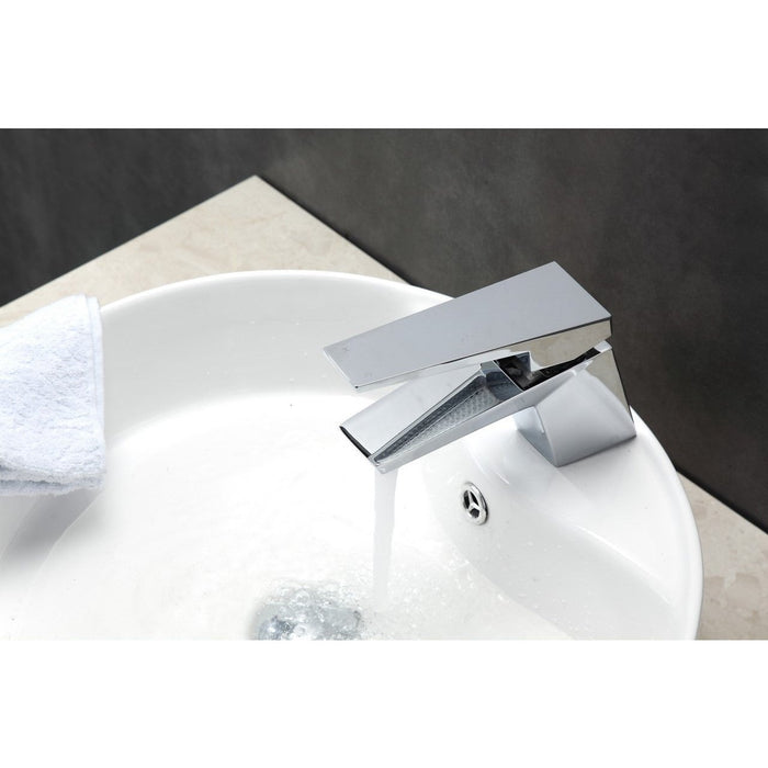 KubeBath Aqua Siza Single Lever Modern Bathroom Vanity Faucet KubeBath
