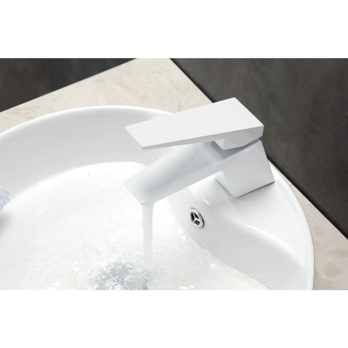KubeBath Aqua Siza Single Lever Modern Bathroom Vanity Faucet KubeBath