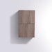 KubeBath Bliss 14" Wide by 24" High Linen Side Cabinet With One Door KubeBath