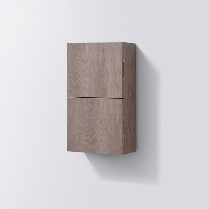 KubeBath Bliss 14" Wide by 24" High Linen Side Cabinet With One Door KubeBath