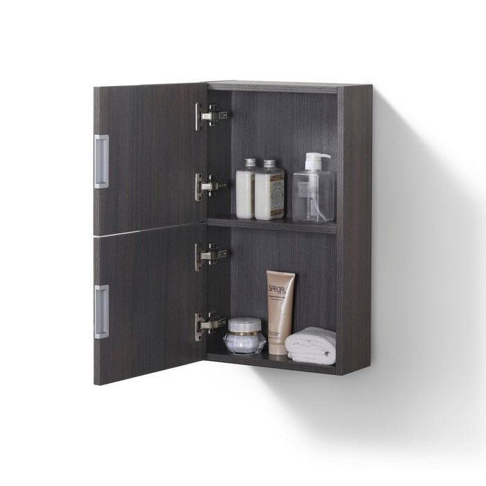 KubeBath Bliss 14" Wide by 24" High Linen Side Cabinet With One Door KubeBath