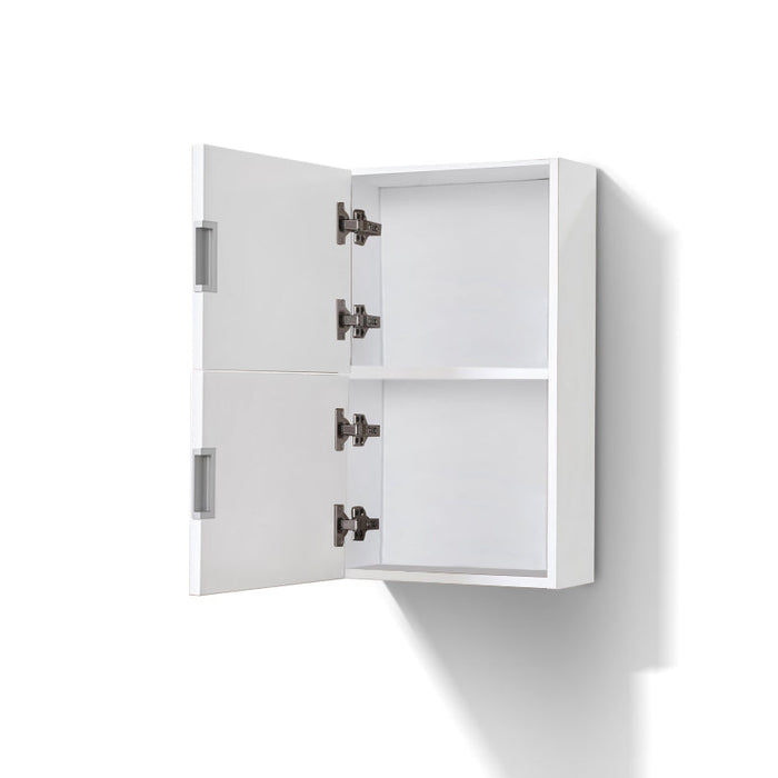 KubeBath Bliss 14" Wide by 24" High Linen Side Cabinet With One Door KubeBath